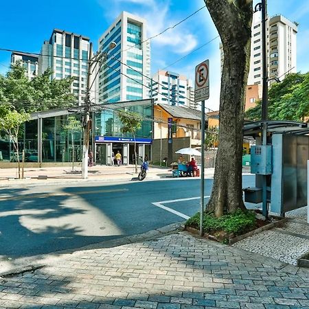 Flat Em Frente Ao Metro Moema Сан-Пауло Экстерьер фото